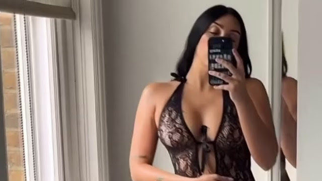 Filha de Madonna posa com macacão transparente e destaca fio dental